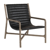 Keaton Leather Chair Harness Black