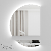 Large round truncated mirror for the console Mideon "Elite" OM