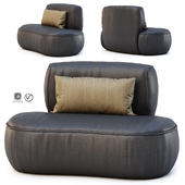 Jenifer Lounge Leather Chair / Ресторанное кожаное кресло
