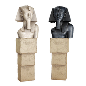 Amenhotep pharaoh bust