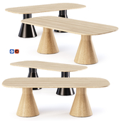HBF Torre Soft Rectangular Conference Table / Прямоугольный деревянный стол