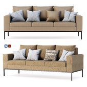 HBF Max Lounge Three Seater Sofa / Трехместный модульный диван