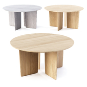 HBF Torre Round Conference Table with 4 Legs / Круглый деревянный стол