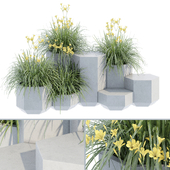 Hex-block planter