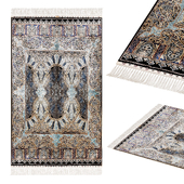 Turkish carpet with tassels