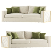 Brass Accen Sofa