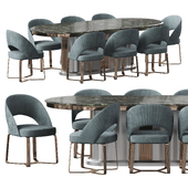 Etra dining table and chairs