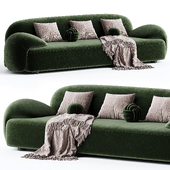 Paolo Castelli AMA 3 seater cotton sofa
