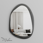Design mirror Mideon Transparent "Darkside" OM
