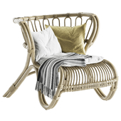 Fox Natural Rattan Leisure Chair