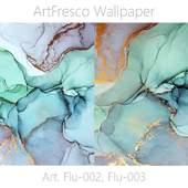 ArtFresco Wallpaper - Дизайнерские бесшовные фотообои Art. Flu-002 -  Flu-003 OM