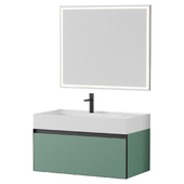 Bathroom furniture Antonio Lupi Design Atelier + Graffio L90, L54