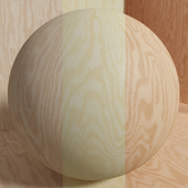 Material wood (seamless) plywood - set 153