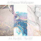 ArtFresco Wallpaper - Дизайнерские бесшовные фотообои Art. Flu-005 - Flu-007 OM