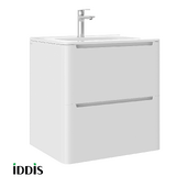 OM Cabinet with washbasin, hanging, 60 cm, white, Edifice, IDDIS, EDI60W0i95K