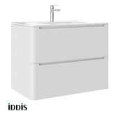 OM Cabinet with washbasin, hanging, 80 cm, white, Edifice, IDDIS, EDI80W0i95K