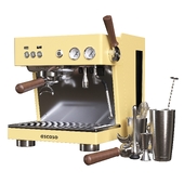 Coffee machine Ascaso and bar set