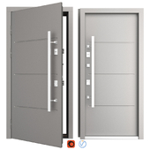 Entrance metal (aluminum) door Creo_311 (WISNIOWSKI)