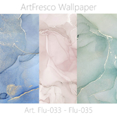 ArtFresco Wallpaper - Дизайнерские бесшовные фотообои Art. Flu-033 - Flu-035 OM