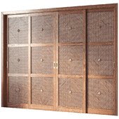 Wooden Partition Door N001