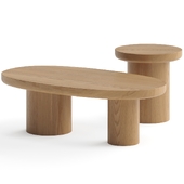 Article Barlo Oak Coffee Table