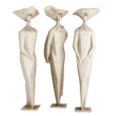 Three sisters sculpture