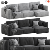 Ebi 2 Corner Sofa by Divan