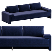 Camden Ink Blue Velvet Sofa