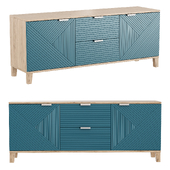 Chest of drawers Marvin blue