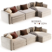 BOTERO Sofa with chaise longue By Casamilano, sofas
