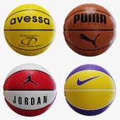 Набор баскетбольных мячей 001