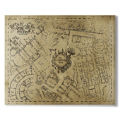 Pottery Barn teen Harry Potter Marauder's Map Laser Etched Wall Decor