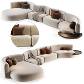 OZE Modular sofa by Delcourt Collection, sofas