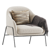 Wiley Ivory Armchair