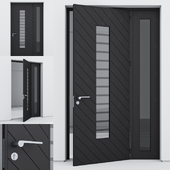 Aluminum door 238