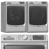 Maytag Washing Machine And Dryer- MHW6630HC - MED6630HC