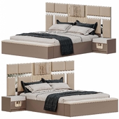 Modern Bed By Honor Furniture