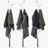 Arles Metal Standing Coat Rack