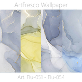 ArtFresco Wallpaper - Дизайнерские бесшовные фотообои Art. Flu-051 - Flu-054 OM