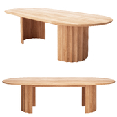 Tetra Oval Dining Table