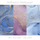 ArtFresco Wallpaper - Дизайнерские бесшовные фотообои Art. Flu-063 - Flu-065 OM