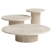 ALLURE Round coffee table By BAXTER