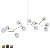 Branching Bubble Chandelier by Woo Lighting