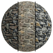 FB637 Carolina Ledge Stone covering | 3MAT | 4k | seamless | PBR