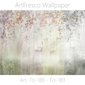 ArtFresco Wallpaper - Дизайнерские бесшовные фотообои Art. Fo-186 - Fo-189 OM