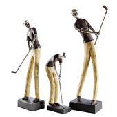 Golf statues by TheMobWife