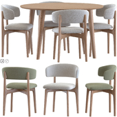 EGADI21 chair Malmo table