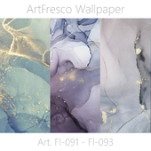ArtFresco Wallpaper - Дизайнерские бесшовные фотообои Art. Flu-091 - Flu-093 OM