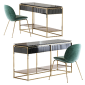 Visionnaire consoles banner and Gubi Beetle Chair