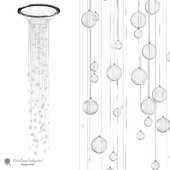 Hanging chandelier Patrizia Volpato AG 4847